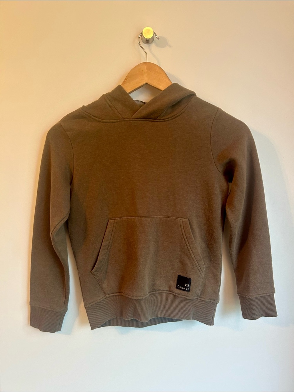 Kids Brown Pullover Hoodie, Small, Canadian Outdoor Apparel Mosquito Net